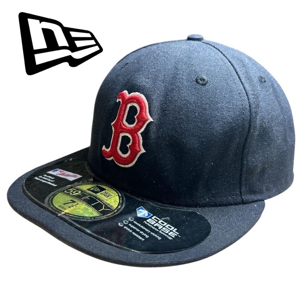 New Era Boston Red Sox 59 Fifty‎ Hat - Size 7 1/2